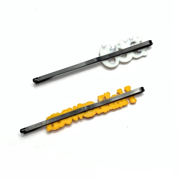 2 Halloween Statement Bobby Pin Hair Clip/Barrette - Picture 4 of 6